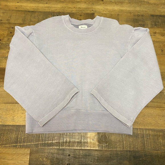MADEWELL x KAREN WALKER Garment-Dyed Sweatshirt size Medium - Picture 5 of 15